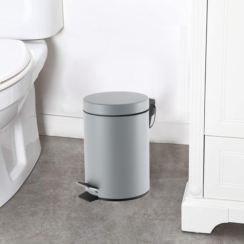 Foot Pedal Stainless Steel dust bin