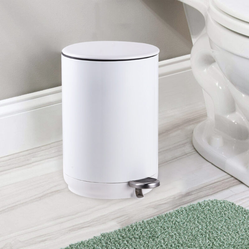 Stainless Steel Trash Can with Foot Pedal -WBR014