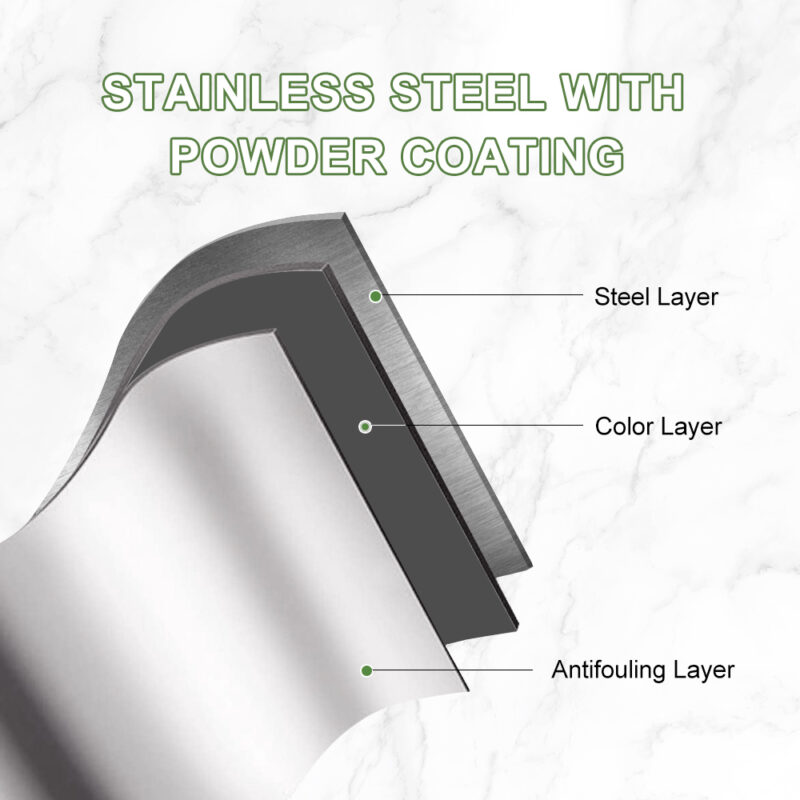 Round Soft-Close Trash Can with Foot Pedal WBR061 - Image 5