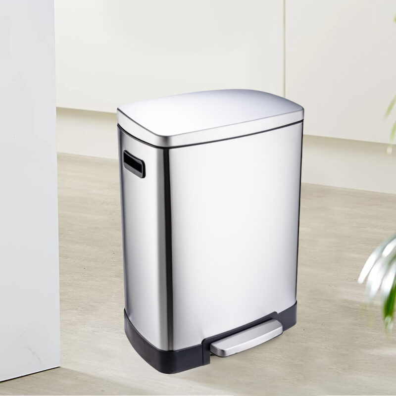 Trash Can & Recycle Stainless Steel Lid WBS012