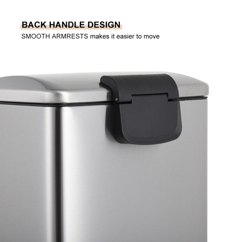 Garbage bin soft close with foot pedal WBS003 - Image 6