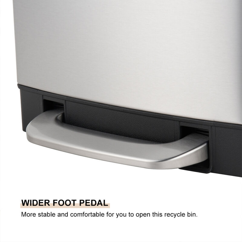 Garbage bin soft close with foot pedal WBS003 - Image 7