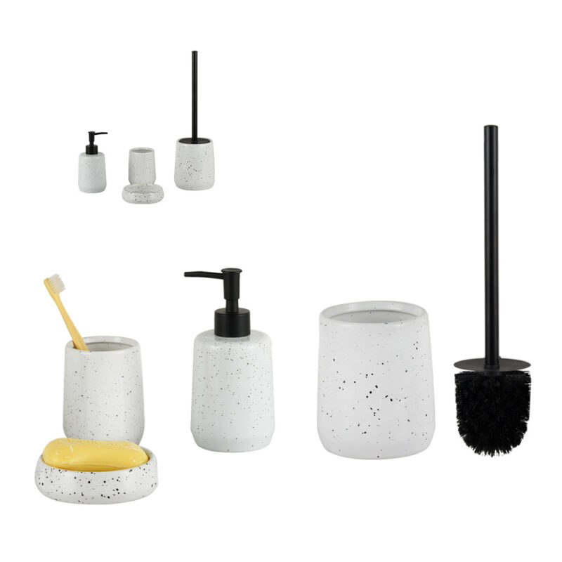 Bathroom Resin Accessories 4PCS Set BA021S04