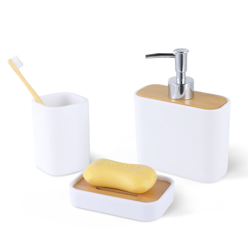 Bathroom Accessories Plastic 3PCS BA054S05