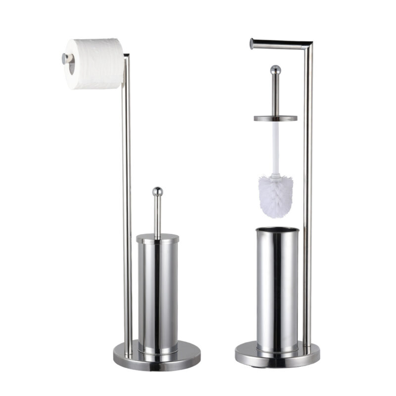 paper holder with brush  toilet storage set BTH031