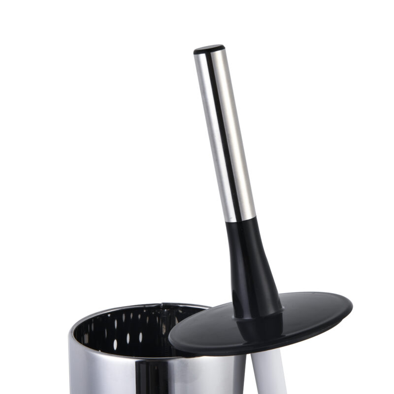 Toilet Brush with Plastic Lid TBR070 - Image 4