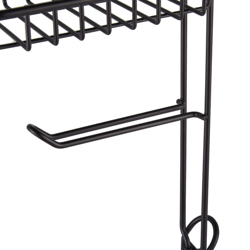 Bathroom Toilet Roll Paper Holder with Phone Shelf BTH091 - Image 4