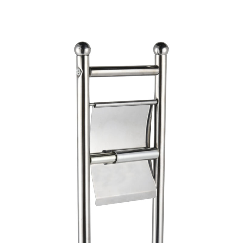 Toilet Roll Paper Holder with Toilet Brush BTH075 - Image 4