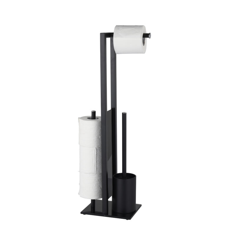 Toilet Roll Paper Holder with Toilet Brush BTH093 - Image 3