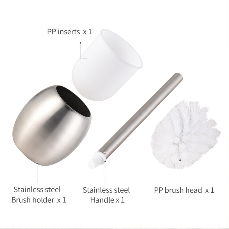 Bowl Shape Toilet Brush Holder TBR017 - Image 7