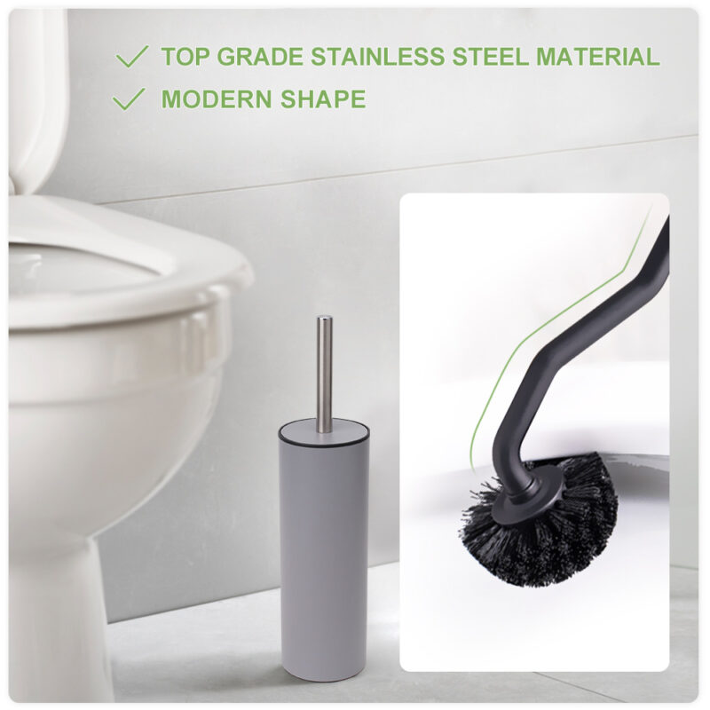 bathroom toilet brush and holder set TBR022 - Image 3