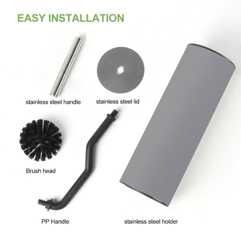 bathroom toilet brush and holder set TBR022 - Image 6