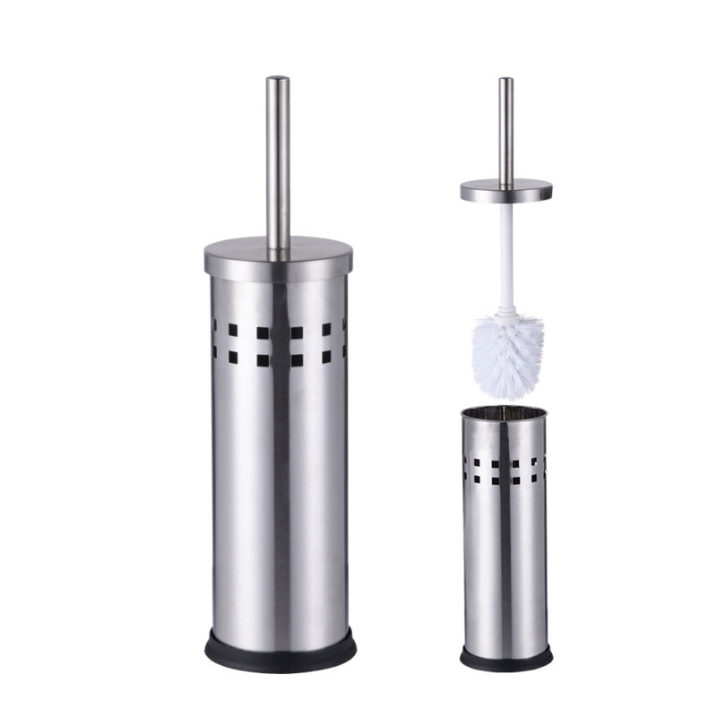 Round Toliet Stainless Steel Toilet Brush Holder TBR028