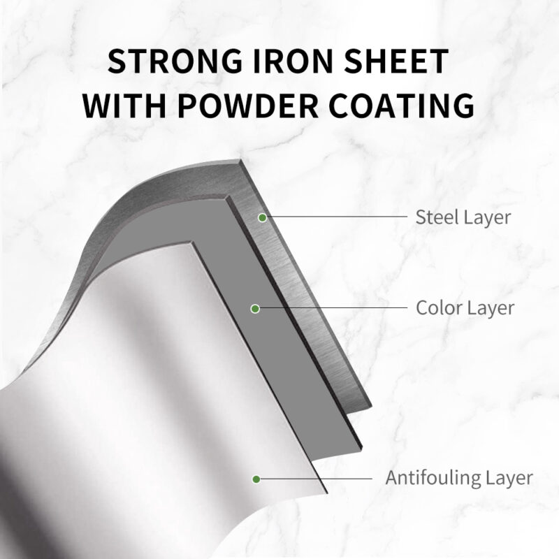 Stainless Steel Toilet Bowl Brush and Holder TBR02B - Image 4