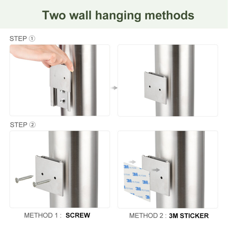Wall Mount Toilet Brush Holder TBR038 - Image 7