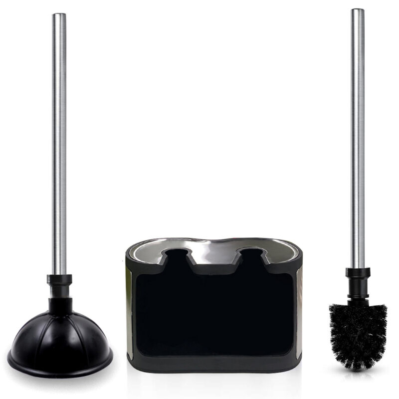 Toilet Brush Holder and Toilet Plunger TBR090B - Image 2