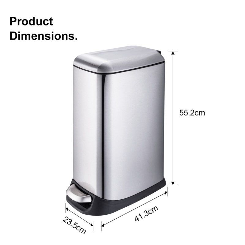 Kitchen garbage bins with lid WBS002 - Image 3
