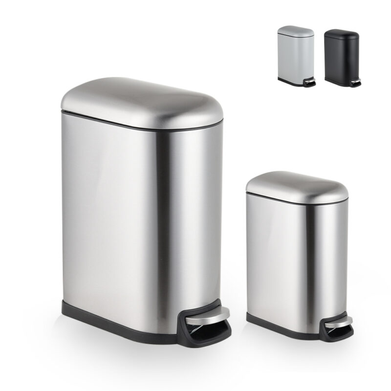 Square Foot Pedal Trash Can WRS013