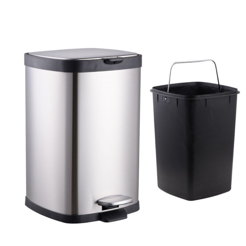 Trash Can Foot Pedal Bin 6L 12L 20L 30L WBS058