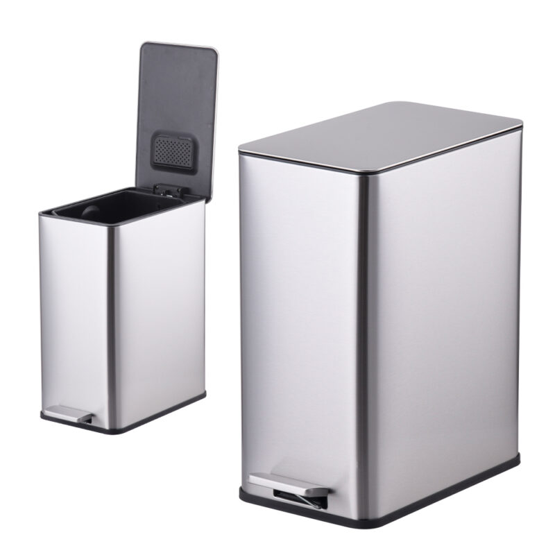 Bathroom Rectangular Trash Can WBS124