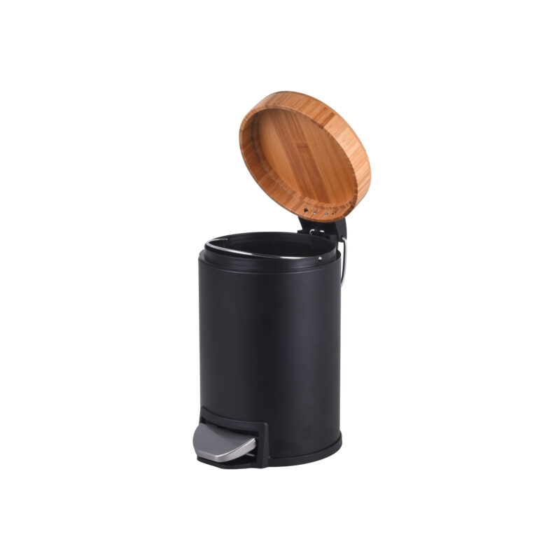 Black Trash Can WBR068L05 - Image 4