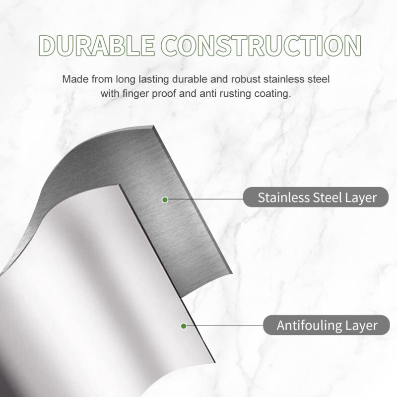 Stainless Steel Pedal Trash Bin WBO014 - Image 4