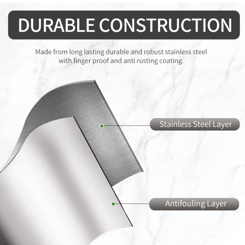 Trash Can with Inner Bucket Step-On  WBS142 - Image 4