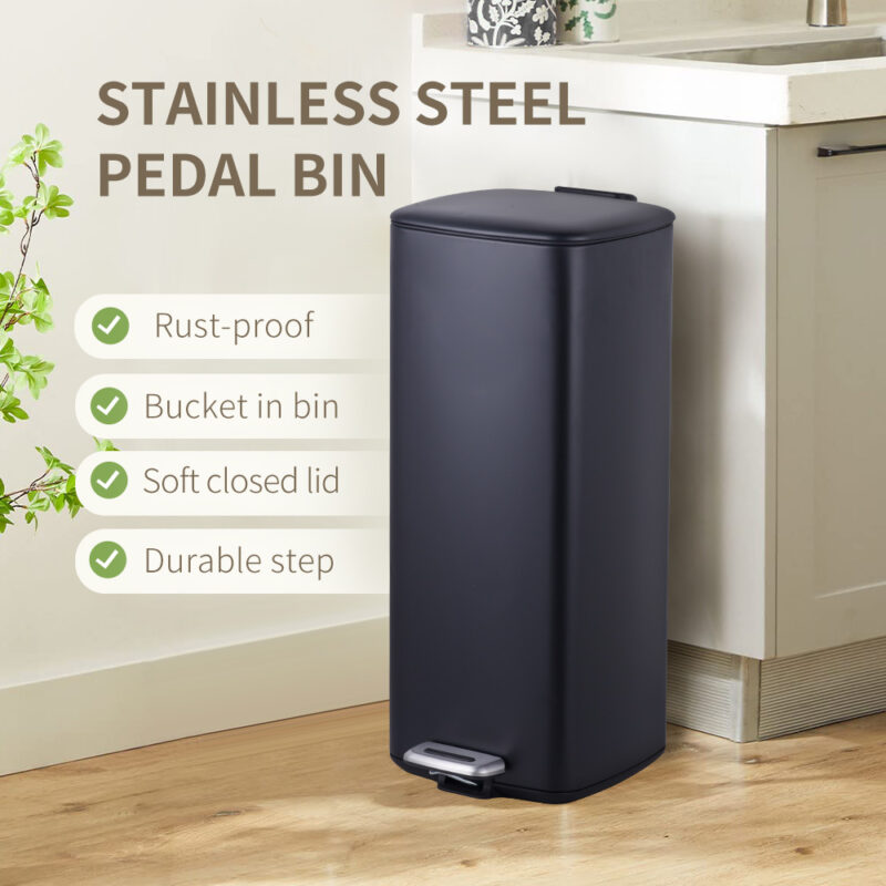 Large Garbage Bins 30L WBS143 - Image 2