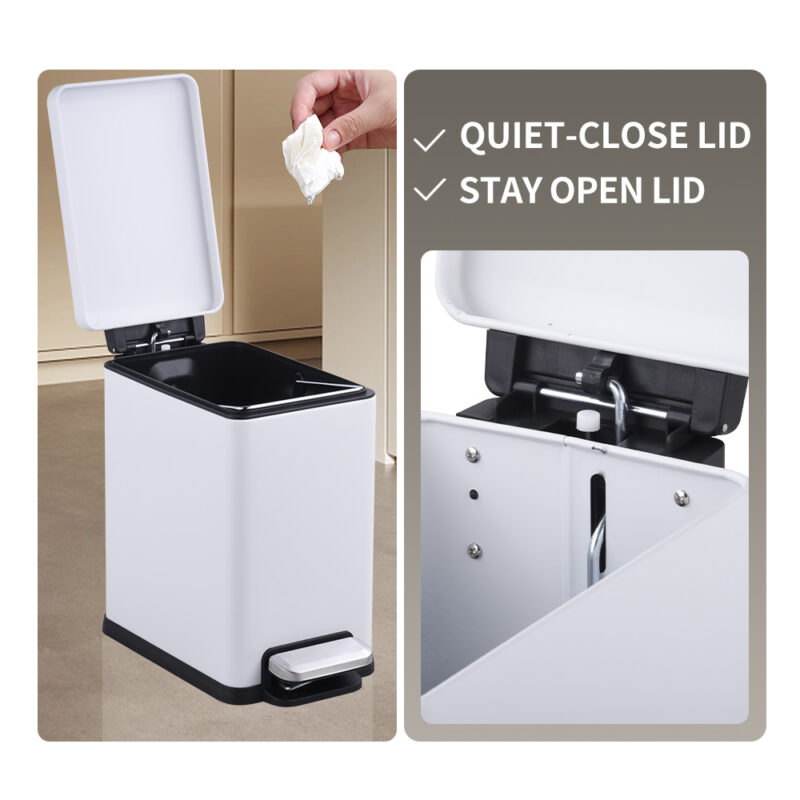 5L/9L Rectangle Trash Can WBS151 - Image 5