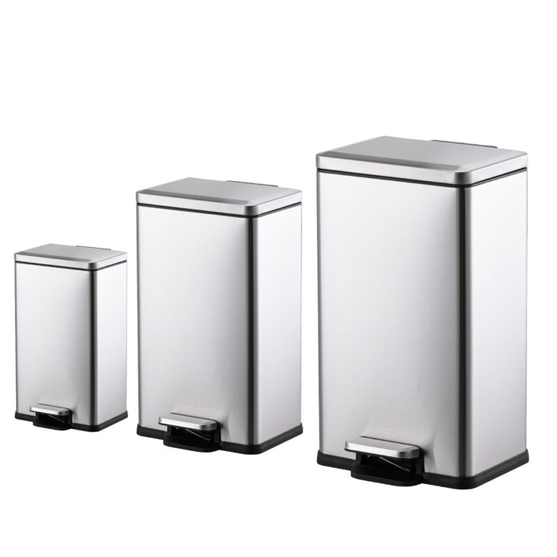 Full Sizes Stainless Steel Trash Can WBS160