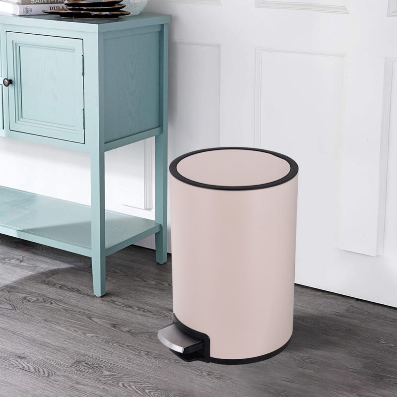 Trash Can with Plastic Inner Bucket WBR044L05 - Image 5
