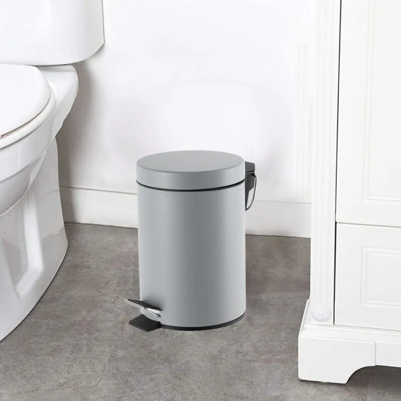 Foot Pedal Stainless Steel dust bin