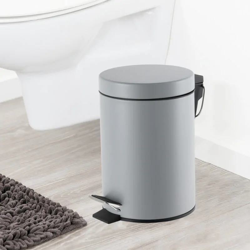 Foot Pedal Stainless Steel dust bin WBR001 - Image 6