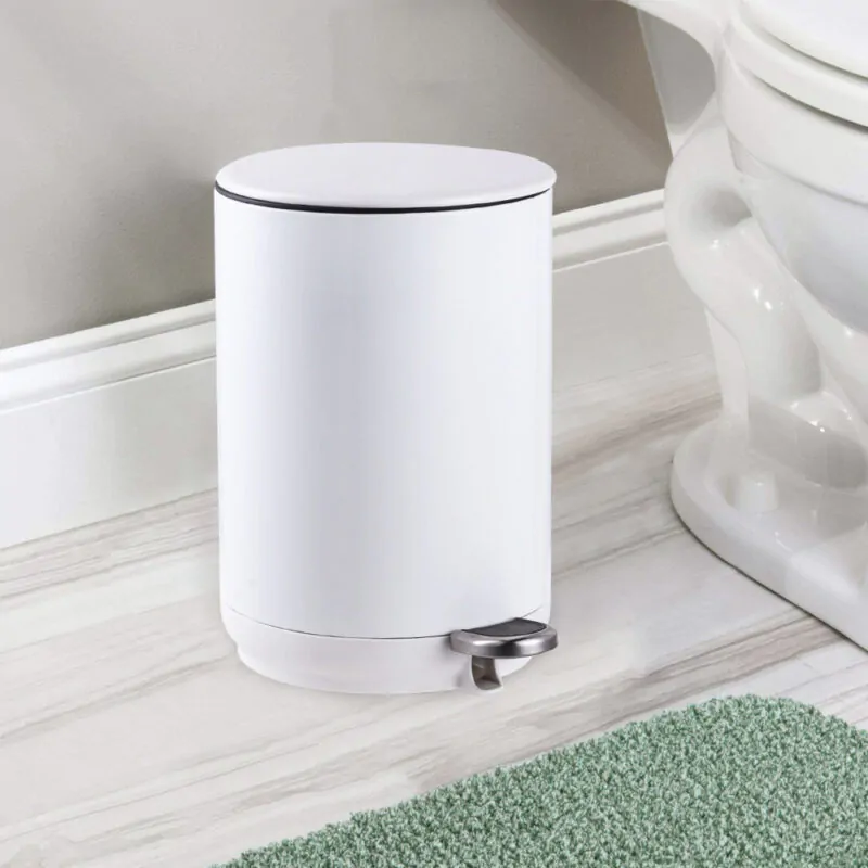 Stainless Steel Trash Can with Foot Pedal -WBR014