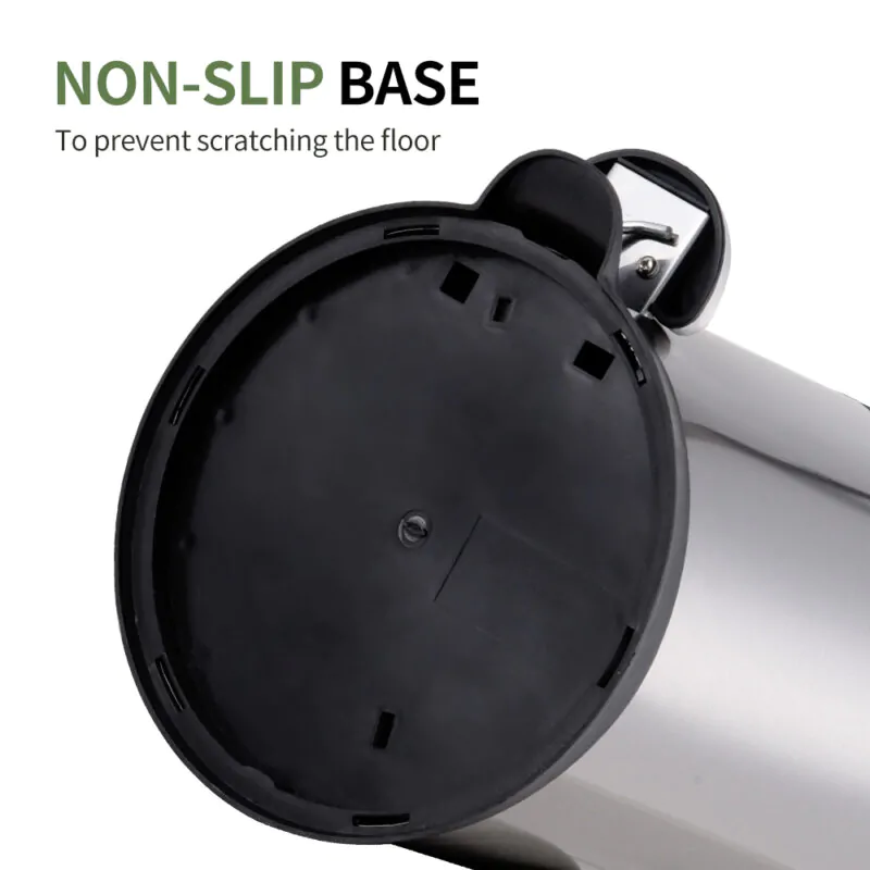 5L Trash Can with Foot Pedal Waste Basket WBR045 - Image 6