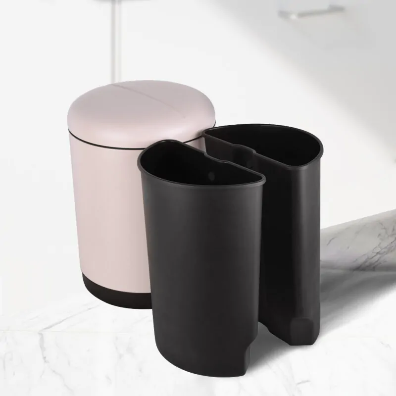 Round Garbage Can with Foot Pedal WBR061 - Image 3