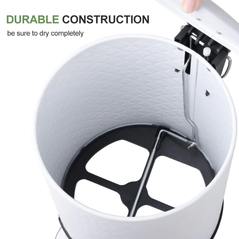 3/5/30 Liter Step Open Garbage Trash Can WBR073 - Image 3