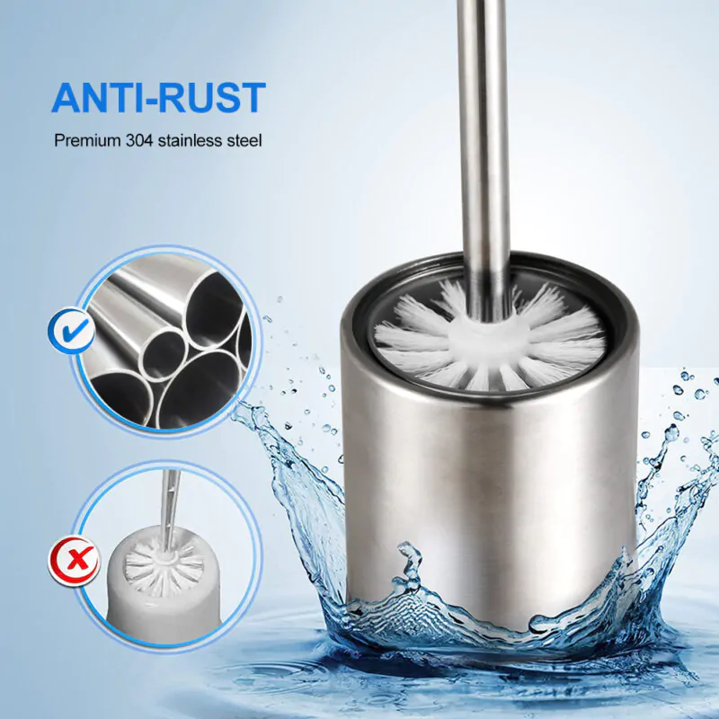Toilet Bowl Brush Set with Heavy-Weight Base TBR003 - Image 4