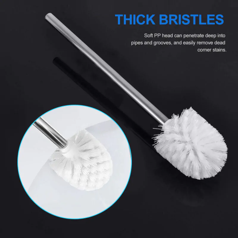 Toilet Bowl Brush Set with Heavy-Weight Base TBR003 - Image 6