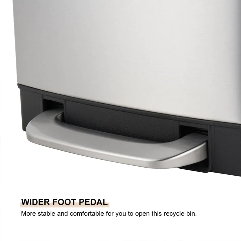 Garbage bin soft close with foot pedal WBS003 - Image 7