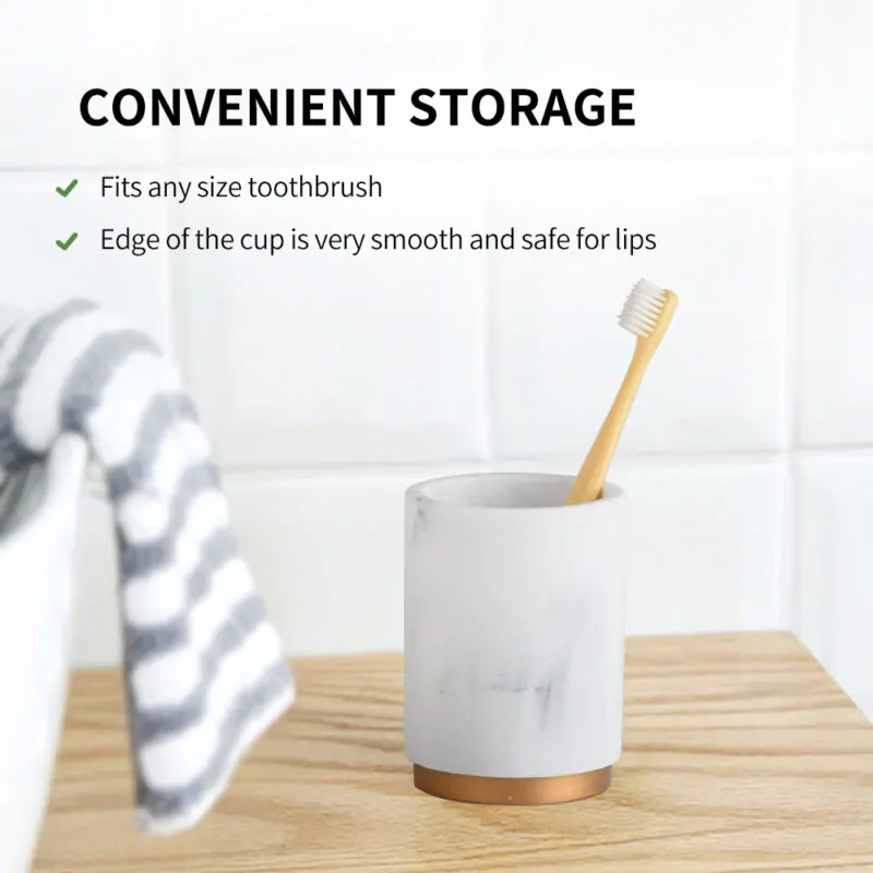 4Pcs Plastic Home Accessories Set BA014S04 - Image 6