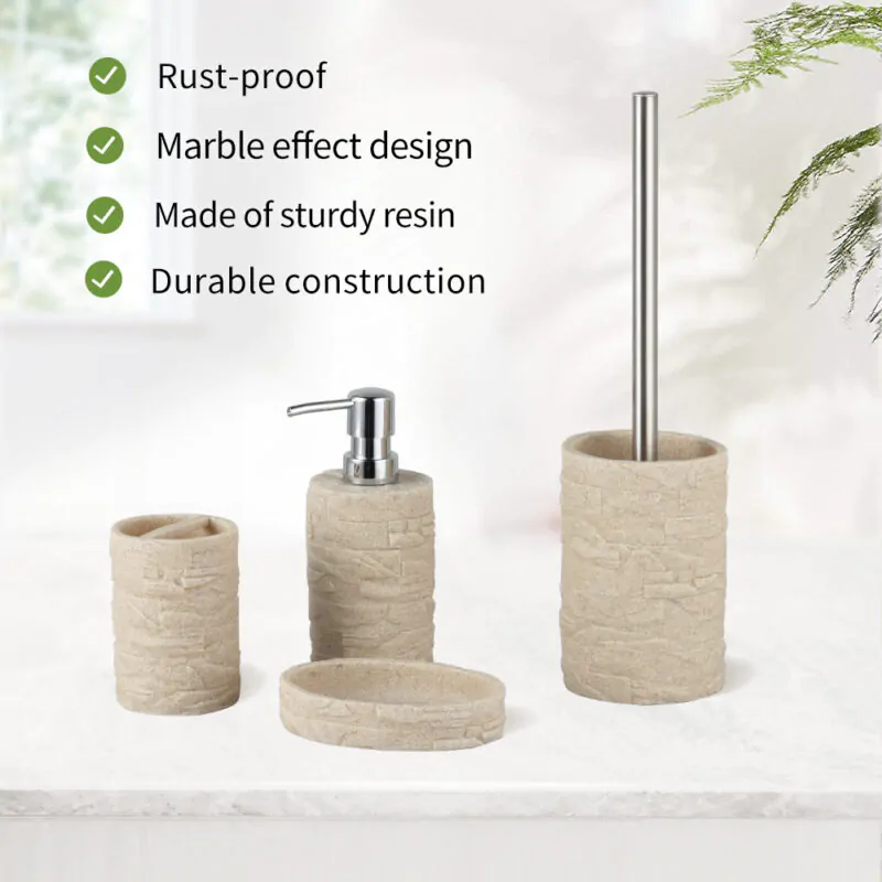 4PCS Accessories Bathroom Accessories Set BA015S04 - Image 3