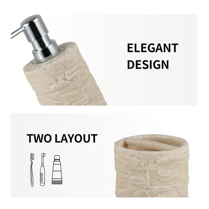 4PCS Accessories Bathroom Accessories Set BA015S04 - Image 6