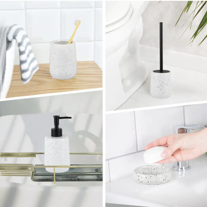 Bathroom Resin Accessories 4PCS Set BA021S04 - Image 7