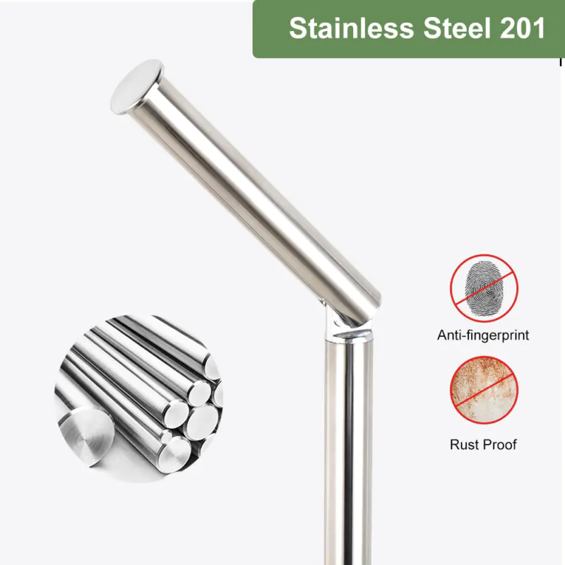 Toilet Paper Holder Stand with Storage Shelf BTH029 - Image 4