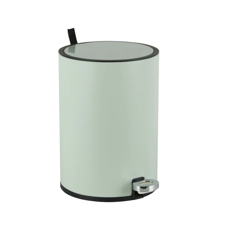 Trash Can with Plastic Inner Bucket WBO021L05