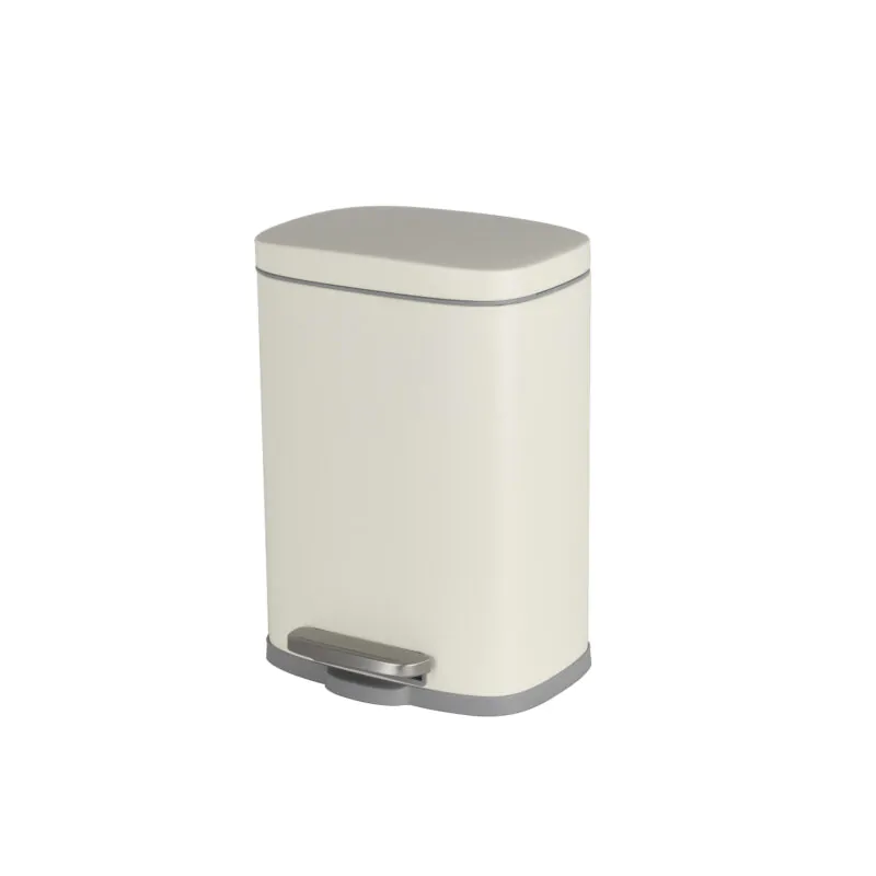 Foot pedal with soft close lid trash cans WBS007