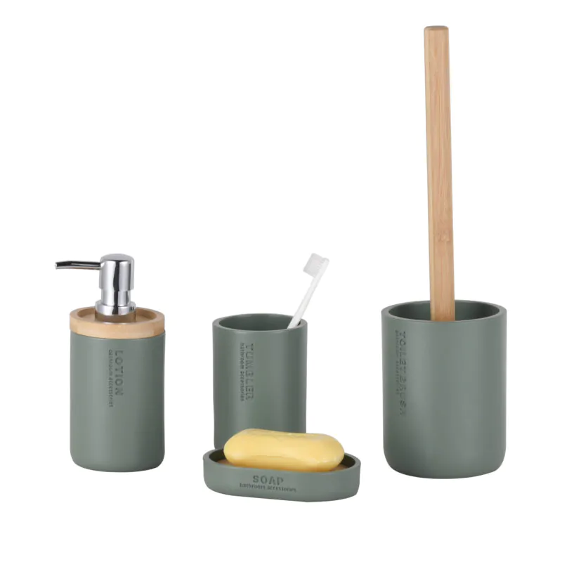 Design Bathroom Accessories Set 4 PCS set BA083S04