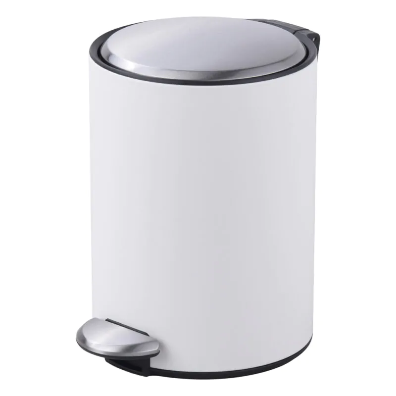 Trash Can with Plastic Inner Bucket WBO096L05