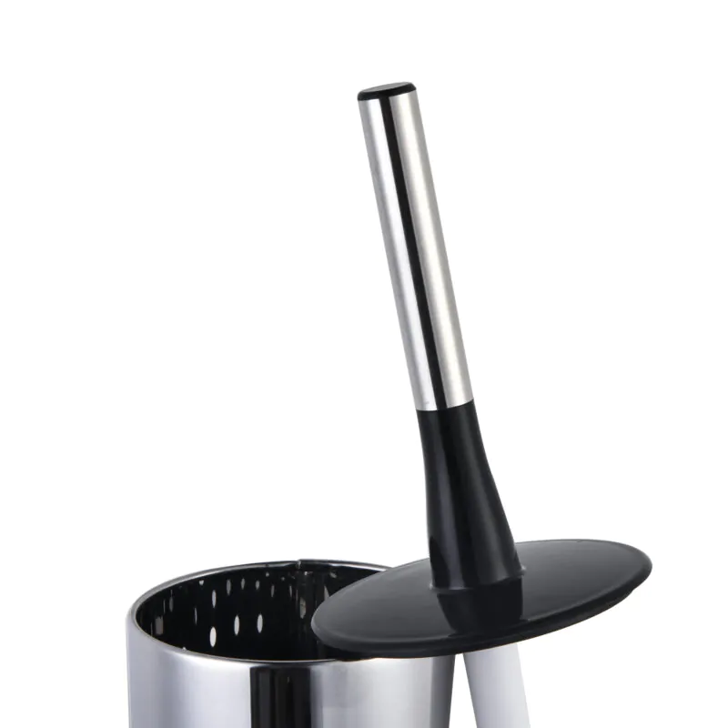 Toilet Brush with Plastic Lid TBR070 - Image 4